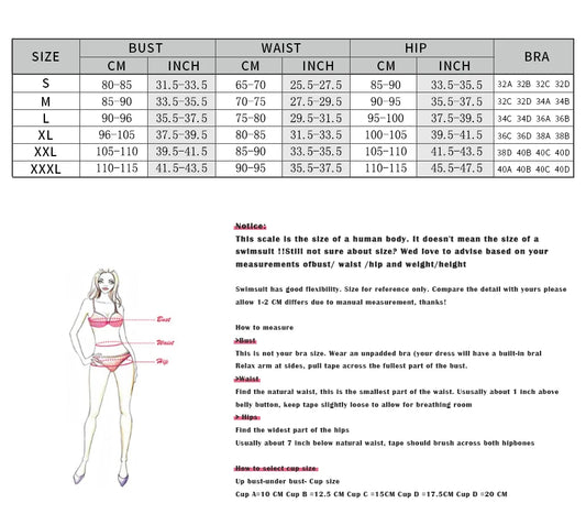 Micro Bikini with Mini Sarong – Sexy Push-Up Two-Piece Swimsuit for Women
